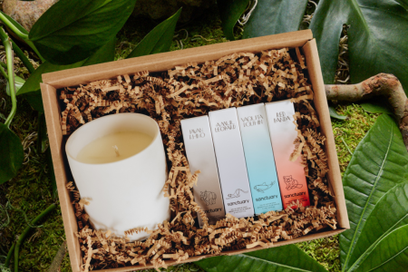 vellabox candle and perfumes earth day