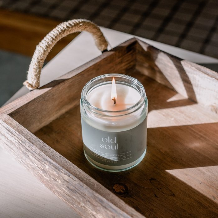 old soul candle by soul roots maker