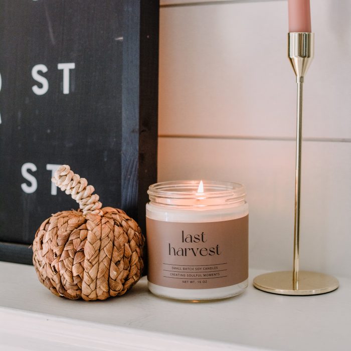 last harvest candle by soul roots maker