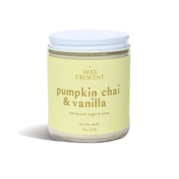 Pumpkin Chai + Vanilla | 8 oz