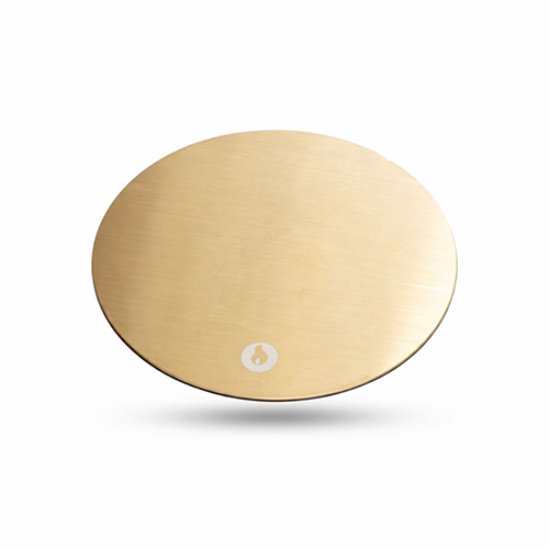 Gold Candle Coaster