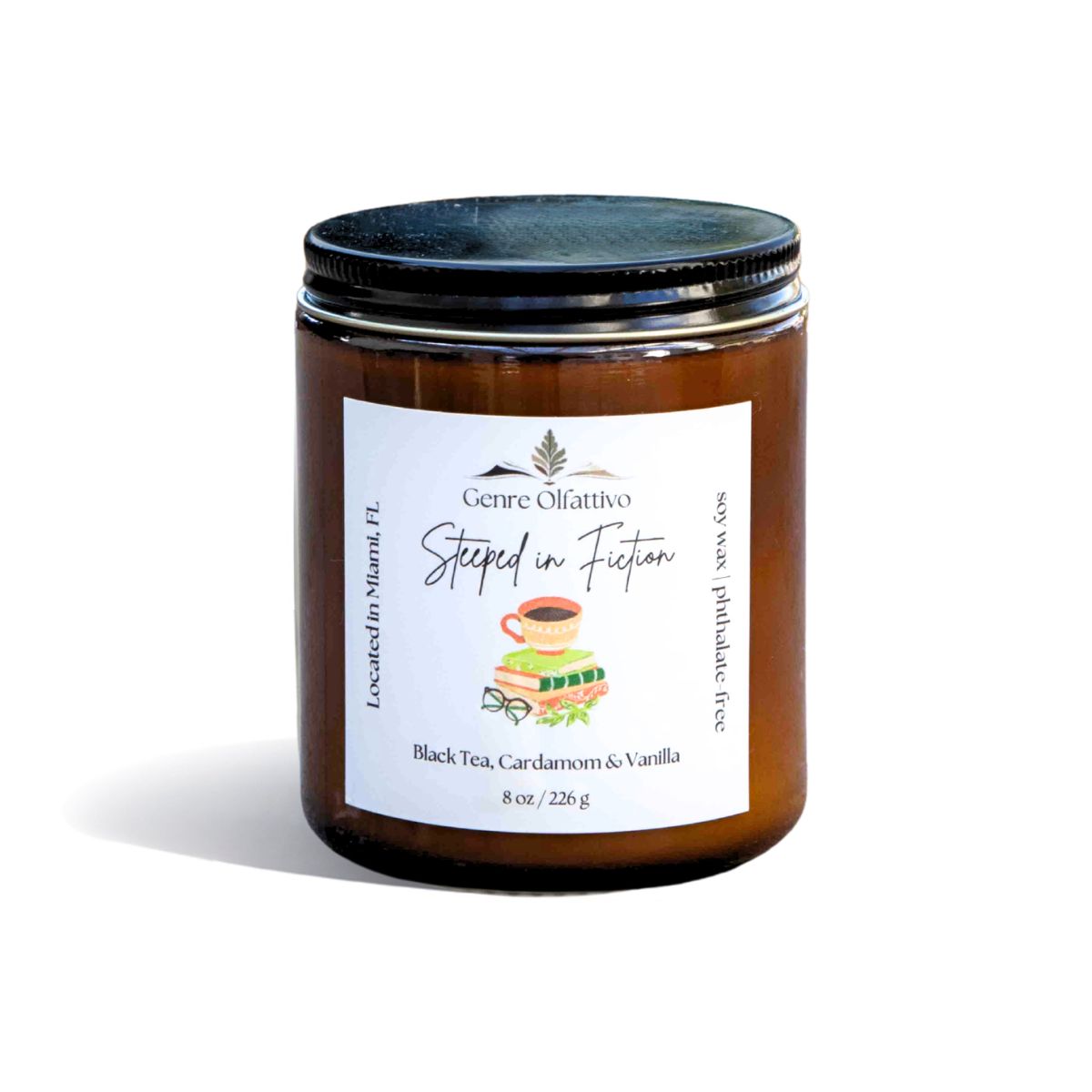 Steeped in Fiction | 4, 8, 16 oz