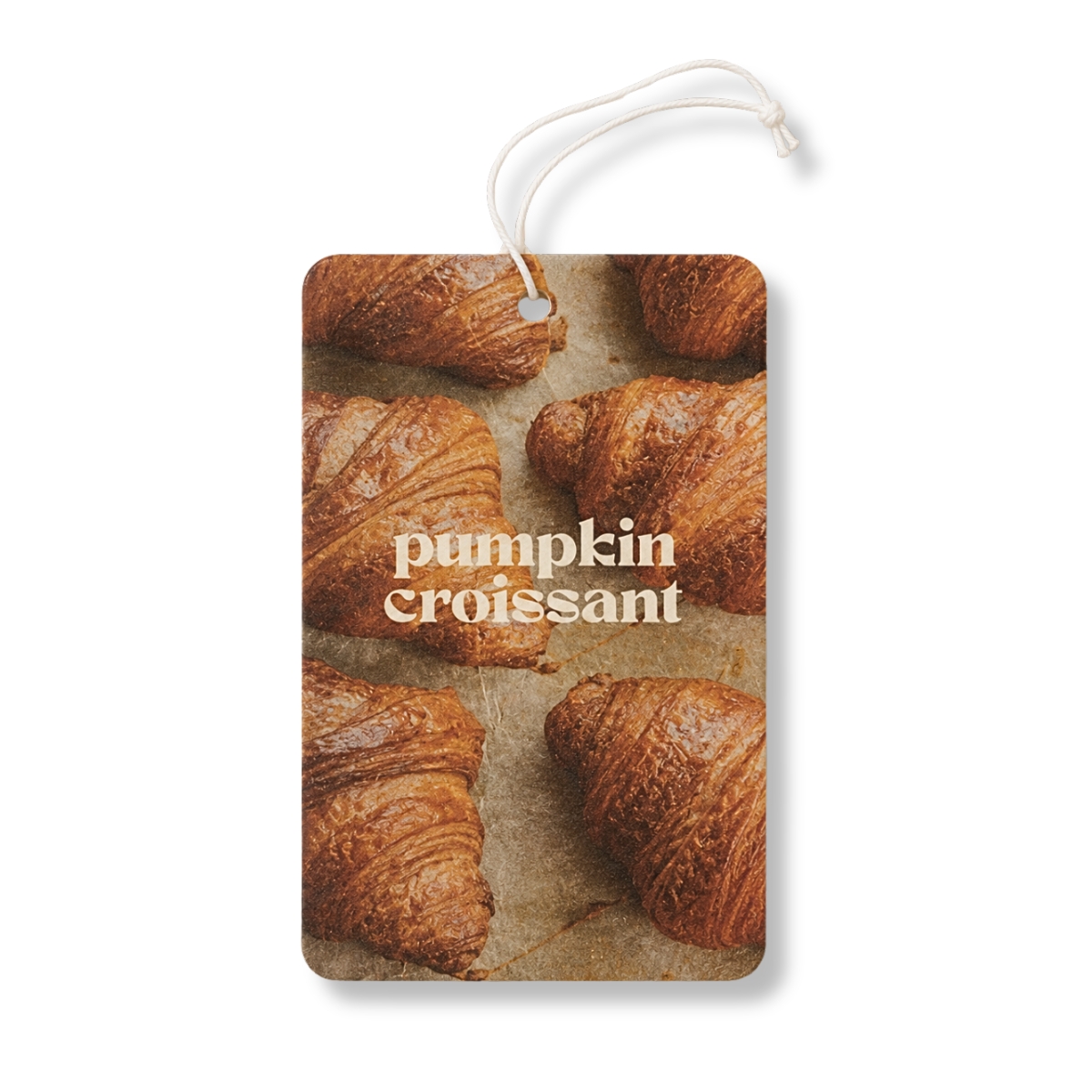 Pumpkin Croissant Air Freshener | Set of 2